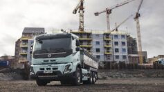 Обои Volvo, versatile truck, Volvo FMX Electric на рабочий стол.