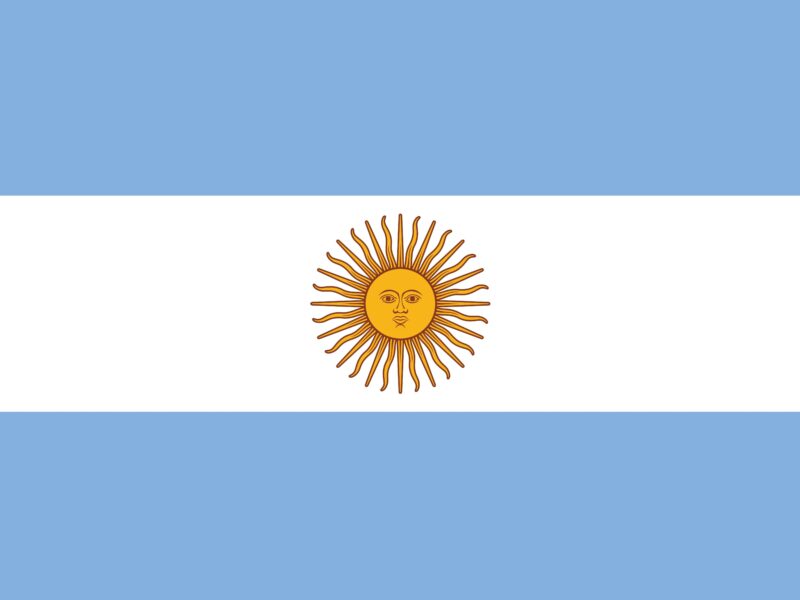 Обои Argentina, national flag, Sun of May на рабочий стол.