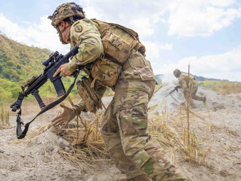 Обои Soldiers, Army, Philippines, live-fire exercise на рабочий стол.