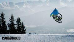 Обои велосипед, Mtb, downhill, bike, freeride, winter.snow, снег, зима