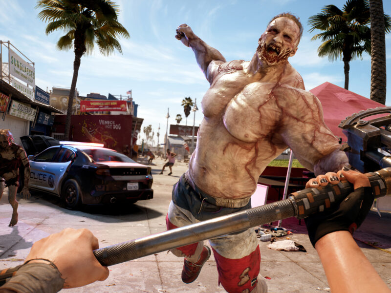 Зомби из компьютерной игры Dead Island 2, 2023