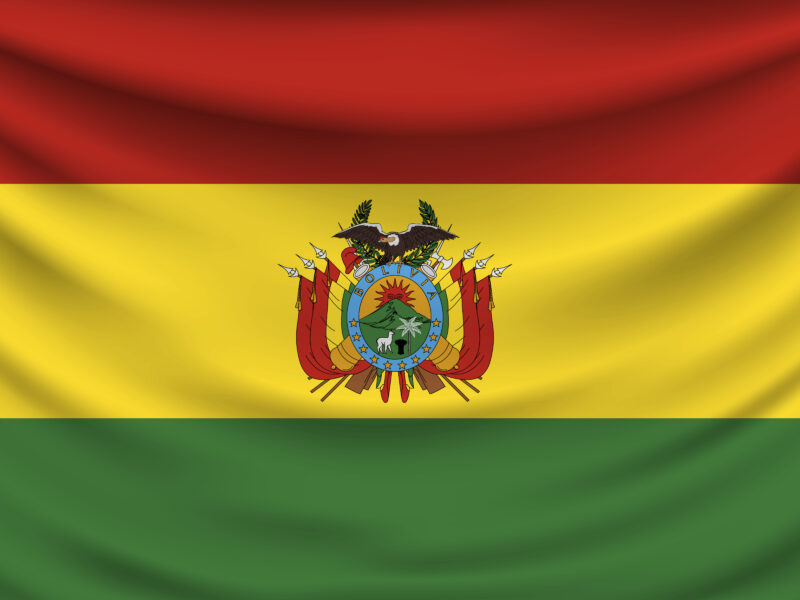 Обои Bolivia, Flag, Bandera de Bolivia на рабочий стол.