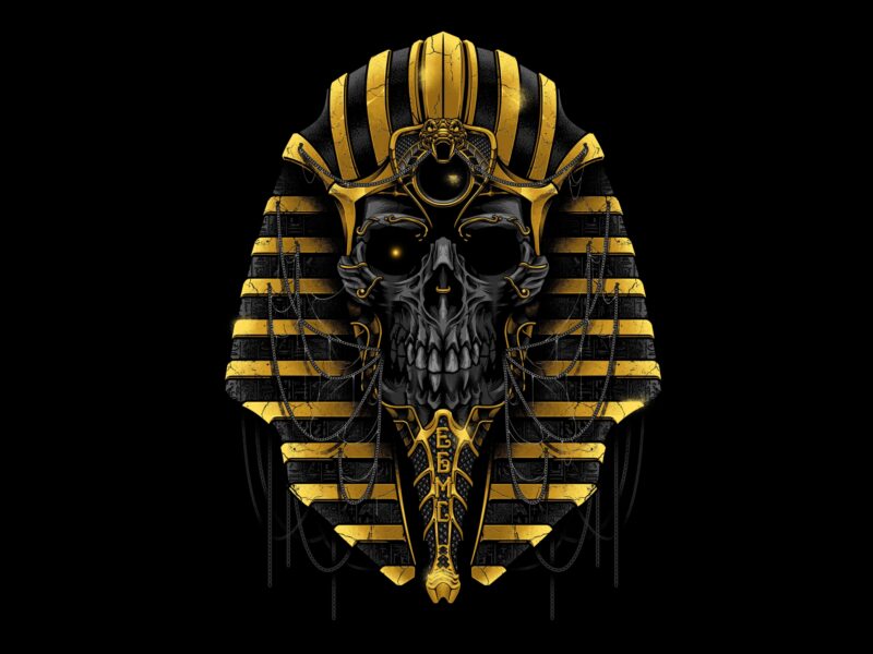 Обои Egypt, Pharaoh, skull на рабочий стол.