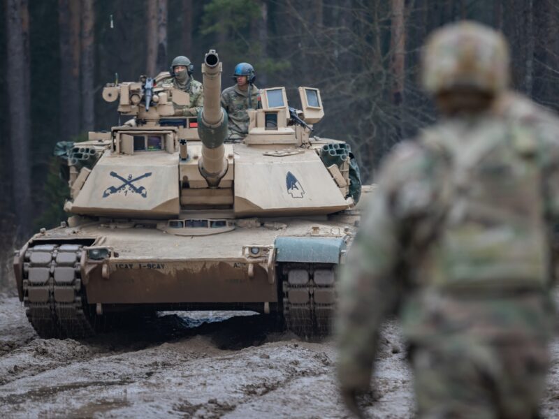 Обои M1 Abrams, main battle tank, Cavalry Regiment, Bemowo Piskie, Poland на рабочий стол.